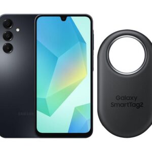 SAMSUNG Galaxy A16 (128 GB, Black) & SmartTag2 Bundle