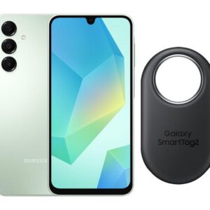 SAMSUNG Galaxy A16 (128 GB, Light Green) & SmartTag2 Bundle