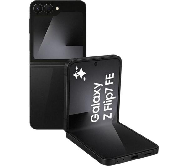 SAMSUNG Galaxy Z Flip7 FE - 128 GB, Black
