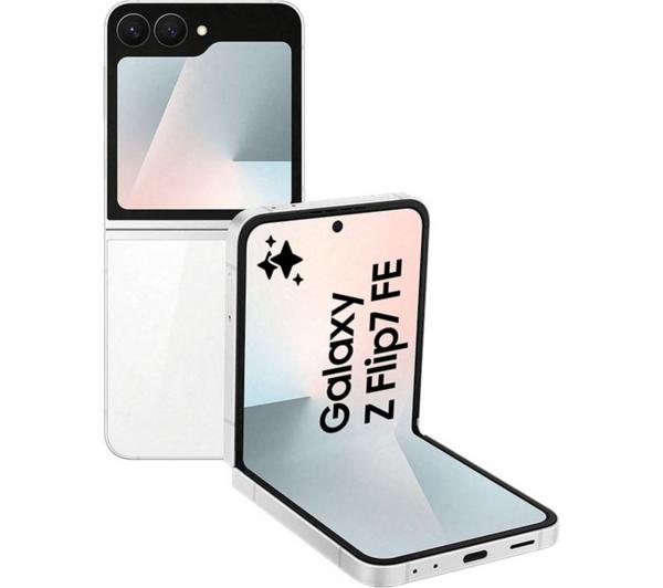 SAMSUNG Galaxy Z Flip7 FE - 256 GB, White
