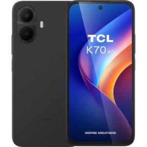 TCL K70 4G - 128 GB, Midnight Black