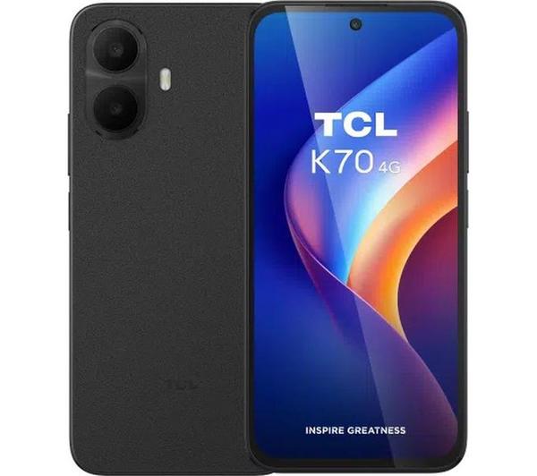 TCL K70 4G - 128 GB, Midnight Black