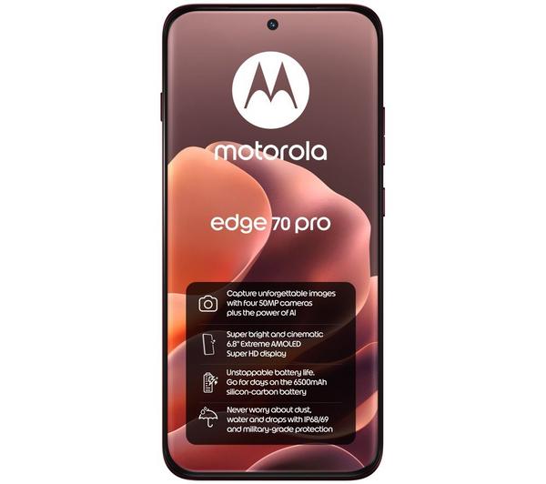 MOTOROLA Edge 70 Pro - 512 GB, Zinfadel