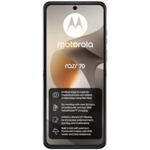 MOTOROLA Razr 70 – 256 GB, Hematite