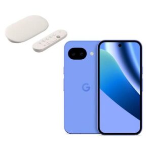 GOOGLE Pixel 10a (256 GB, Lavender) & TV Streamer 4K Bundle